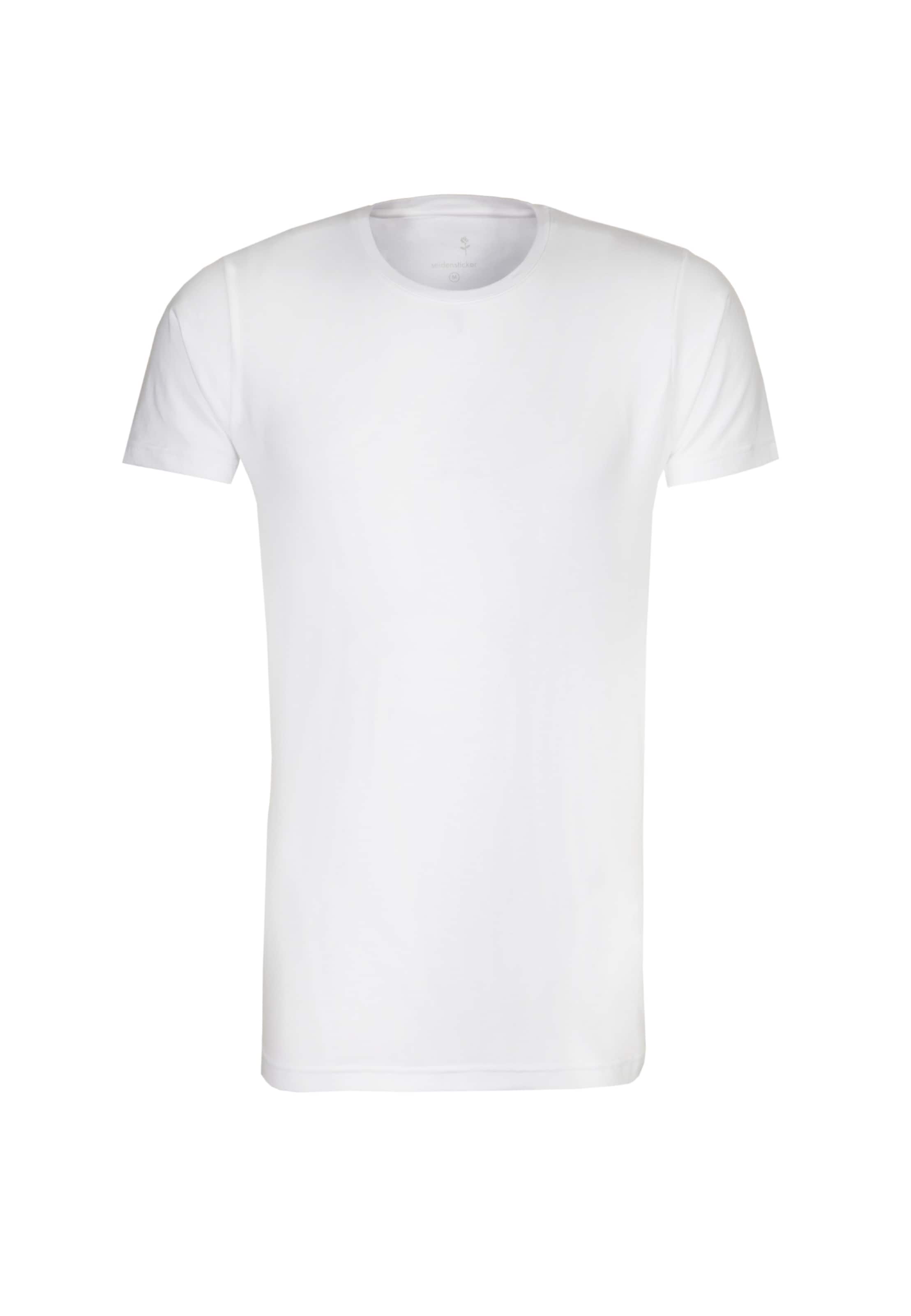 

SEIDENSTICKER Футболка 'Schwarze Rose' в белом цвете