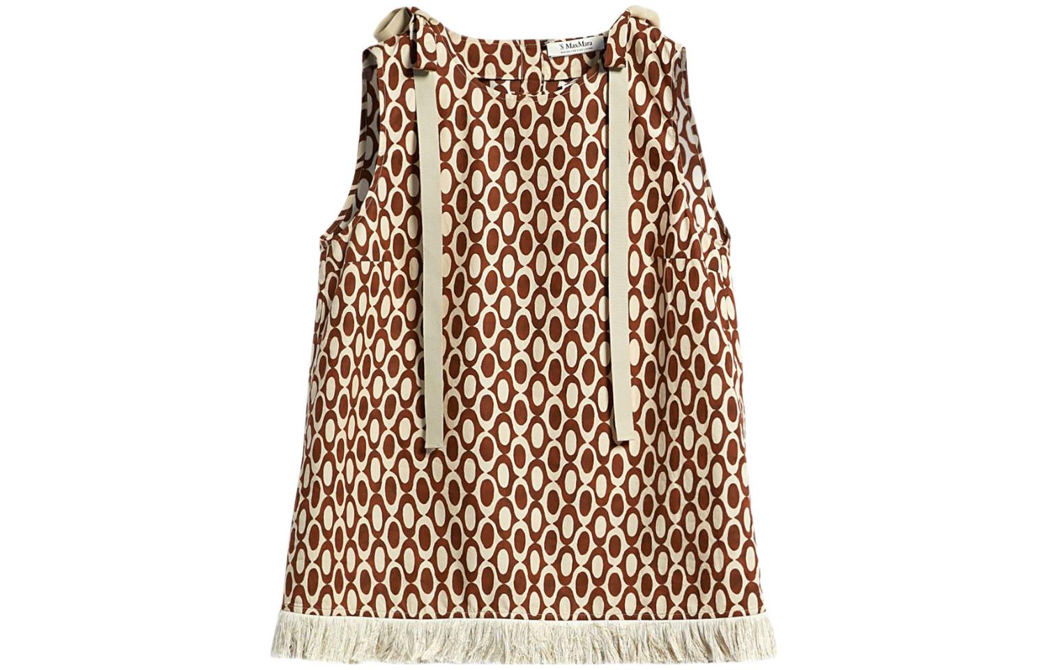 

Майка женская коричневая MaxMara