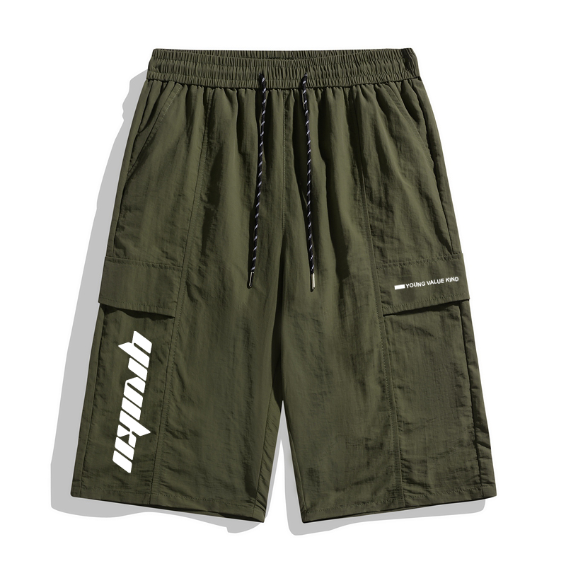 

Повседневные шорты мужские YIVIKII, зеленый