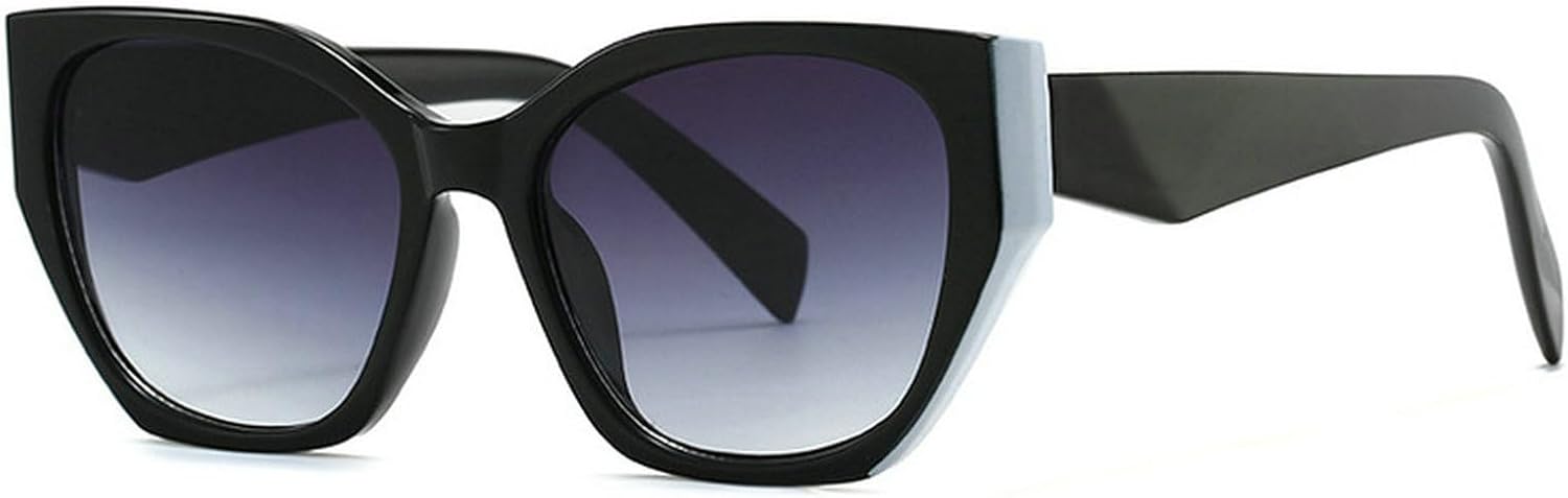 

Модные солнцезащитные очки «кошачий глаз» для женщин, роскошные винтажные квадратные солнцезащитные очки для женщин, ретро-очки с защитой от УФ-излучения UV400 mincl, Gray