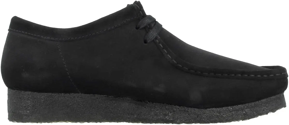 Туфли Clarks Wallabee Schuhe Clarks Cycle Systems, 2-Black (Black Suede) — фото 3