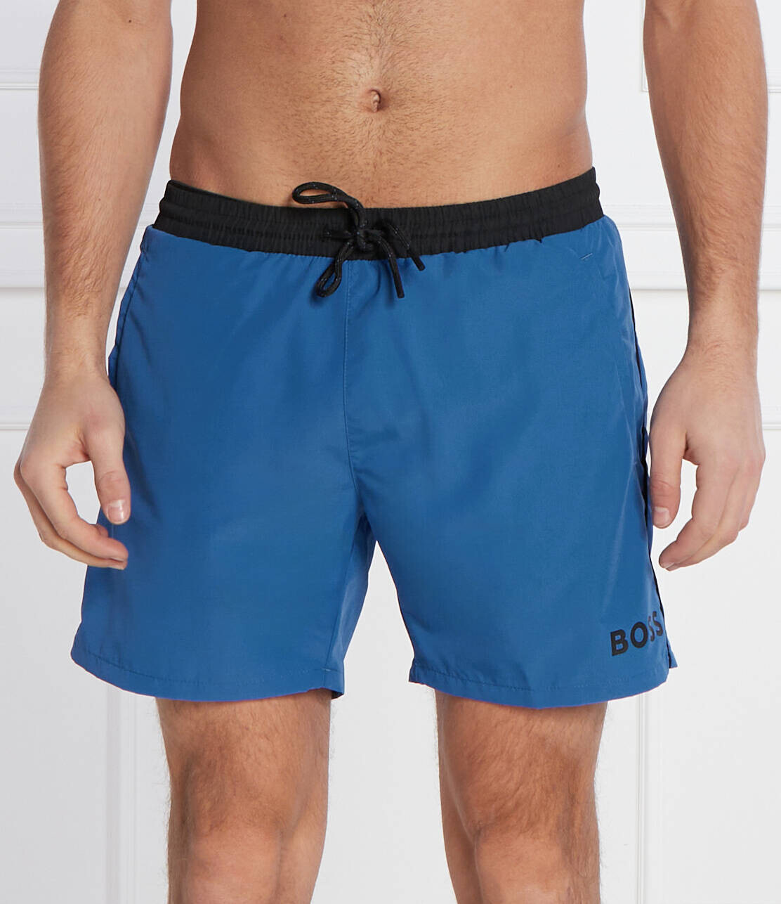 

Шорты для плавания BOSS BLACK Starfish Regular Fit, индиго