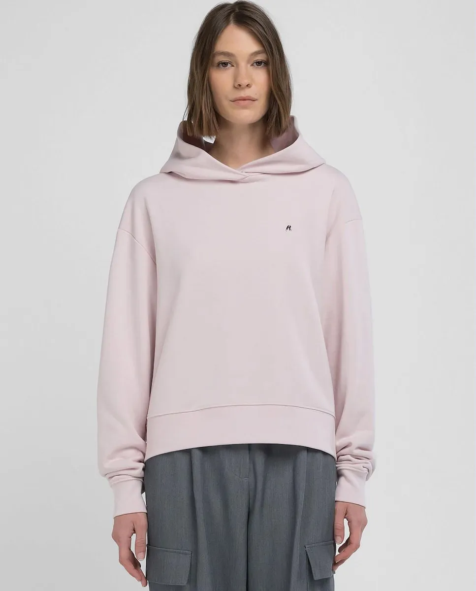 

Женская толстовка с капюшоном Replay, розовый