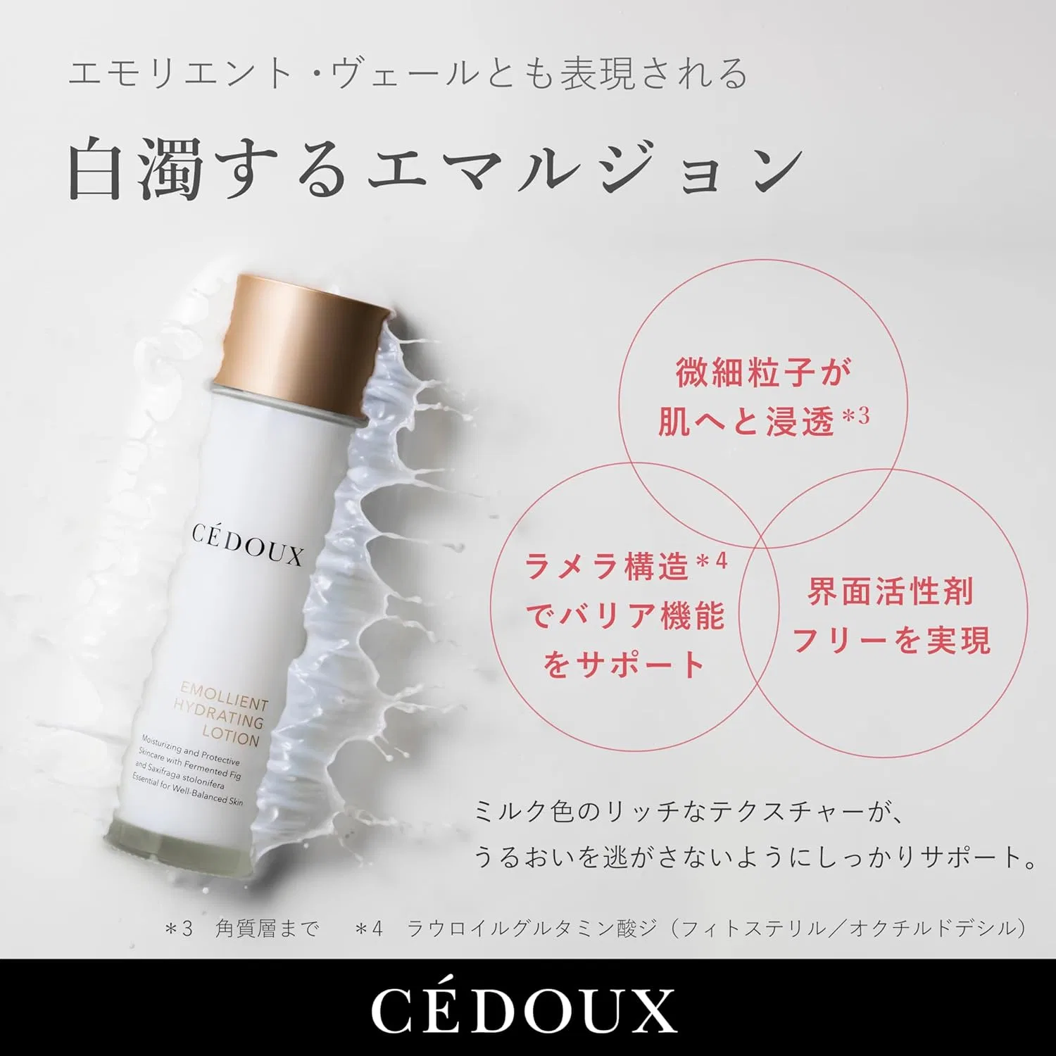 Лосьон CEDOUX SEDO - EH Lotion Highly Moisturizing α-Arbutin, 120 мл — фото 3
