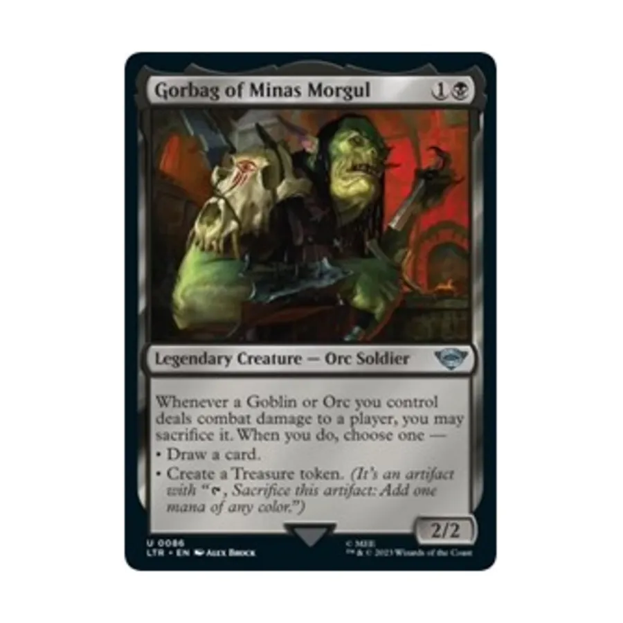 

CCG Горбаг из Минас Моргула (U), MTG - Universes Beyond: Lord of the Rings