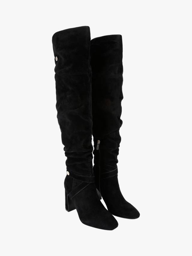 Jackpot высокие сапоги до колена модели Slouch Carvela, Black — фото 3
