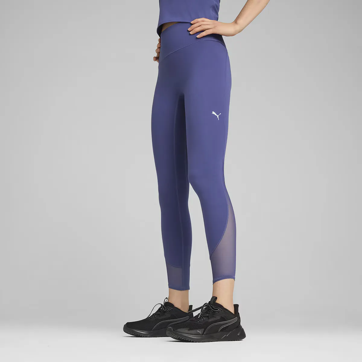 

Женские колготки Puma W Cloudspun Soft Mesh HW 7/8 Tight, синий