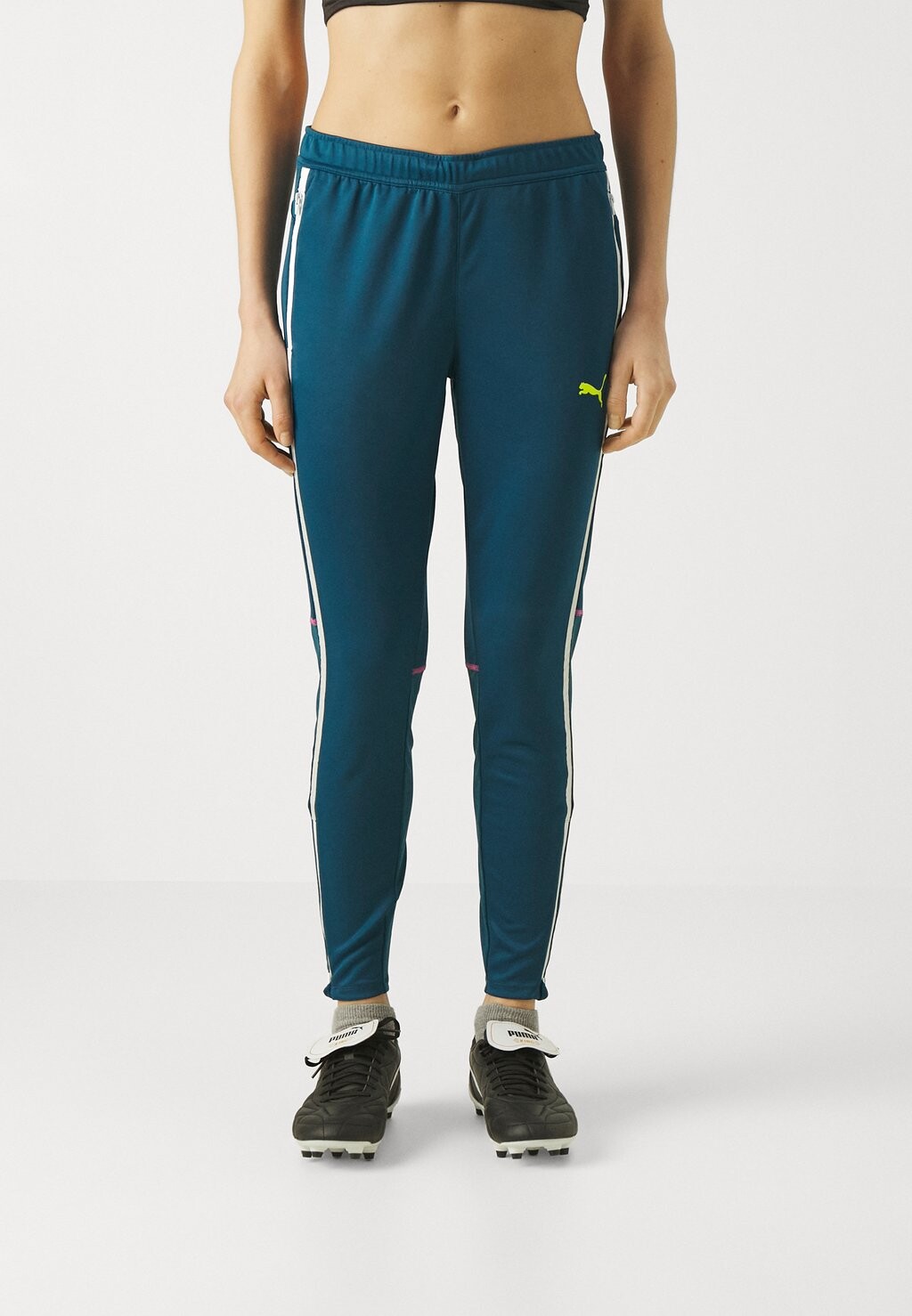 

Брюки для бега INDIVIDUALBLAZE TRAINING PANTS Puma, цвет ocean tropic/electric lime