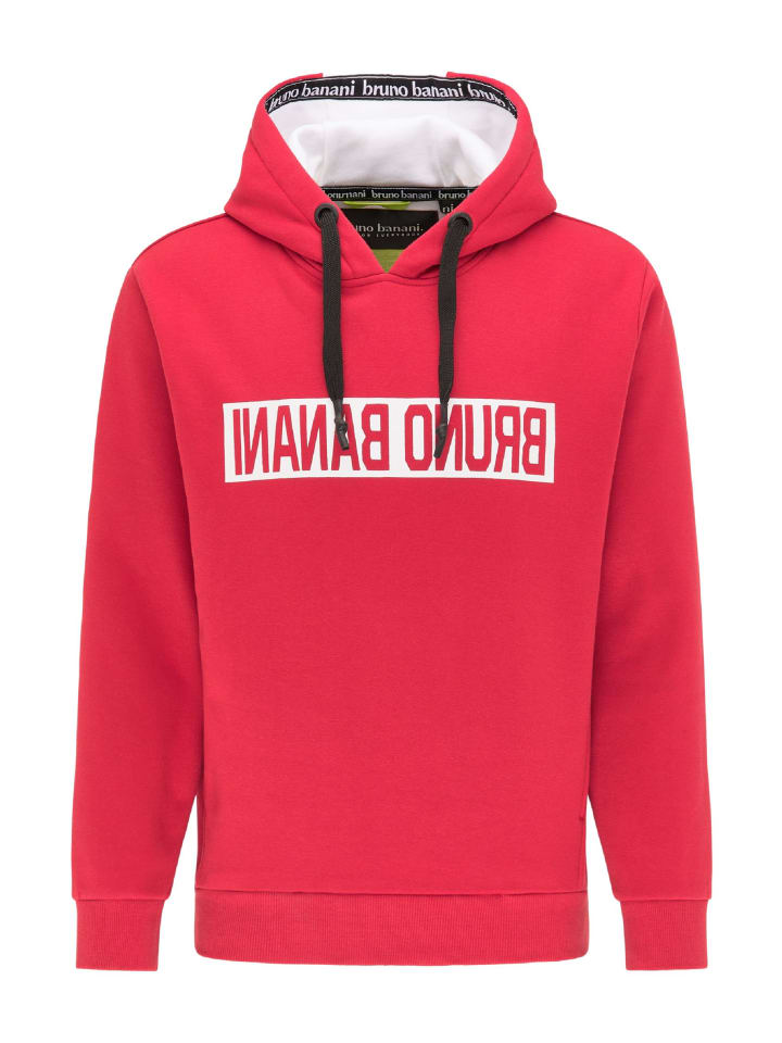 

Толстовка HOWARD без молнии красного цвета Bruno Banani