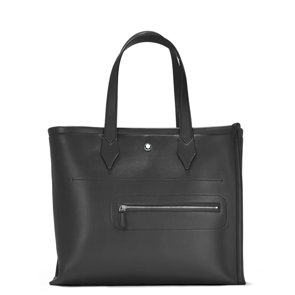 

Папка для документов из черной кожи унисекс Montblanc, черный