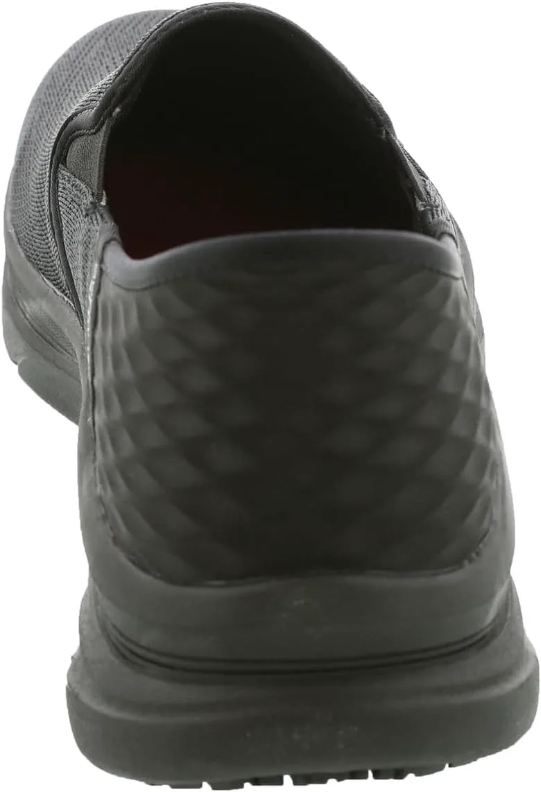 Мужские кроссовки Skechers Hands Free Slip-ins D'lux Walker Sr Joden для ходьбы, черный — фото 2