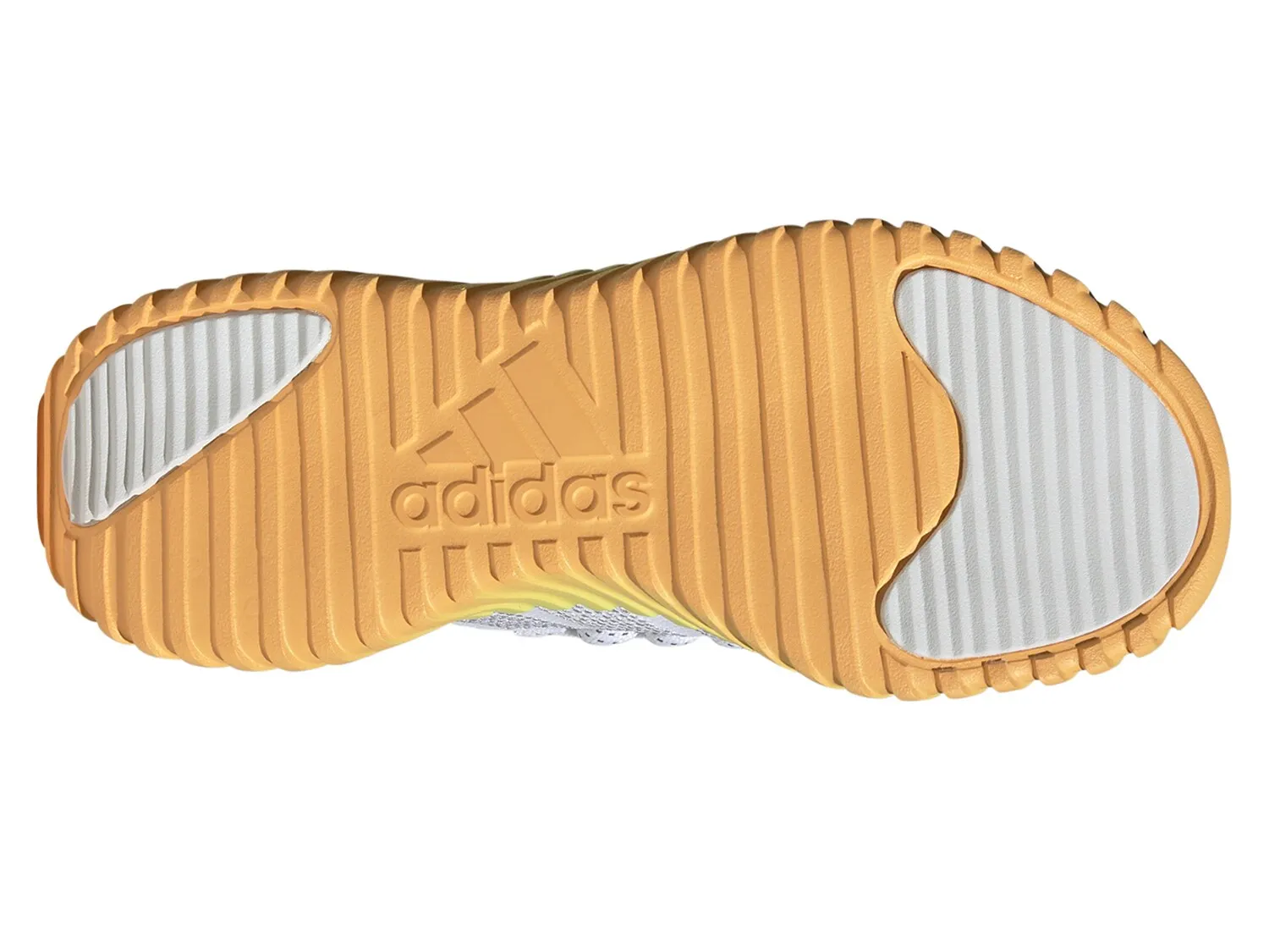 Кроссовки Kaptir Flow Running Shoe Adidas, белый/оранжевый — фото 4