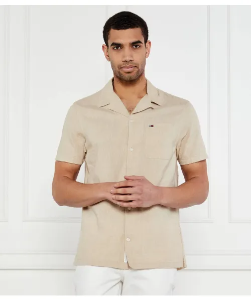 

Рубашка Regular fit Tommy Jeans, бежевый