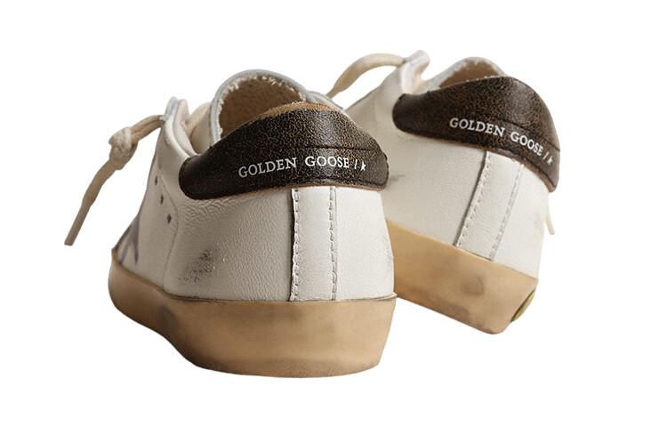 Детские кроссовки Superstar на шнуровке Golden Goose — фото 4