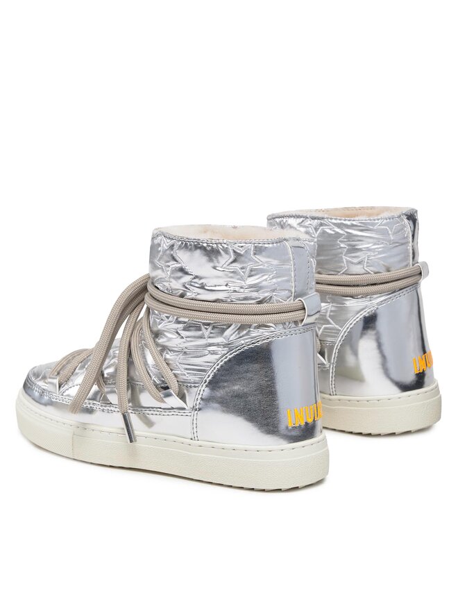 Зимние ботинки Inuikii Botas de nieve Bomber Star 75202-068, серебряный — фото 3