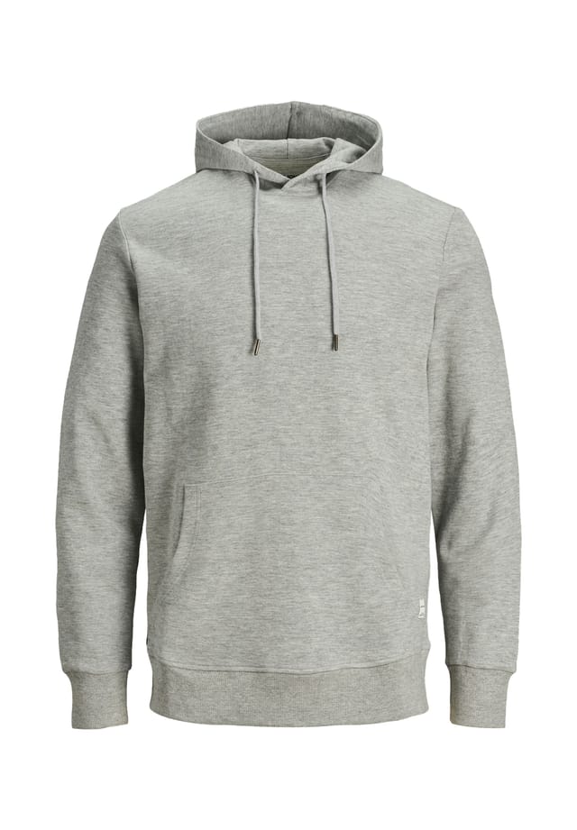 

Свитшот/Толстовка с капюшоном базовая Jack & Jones, серый