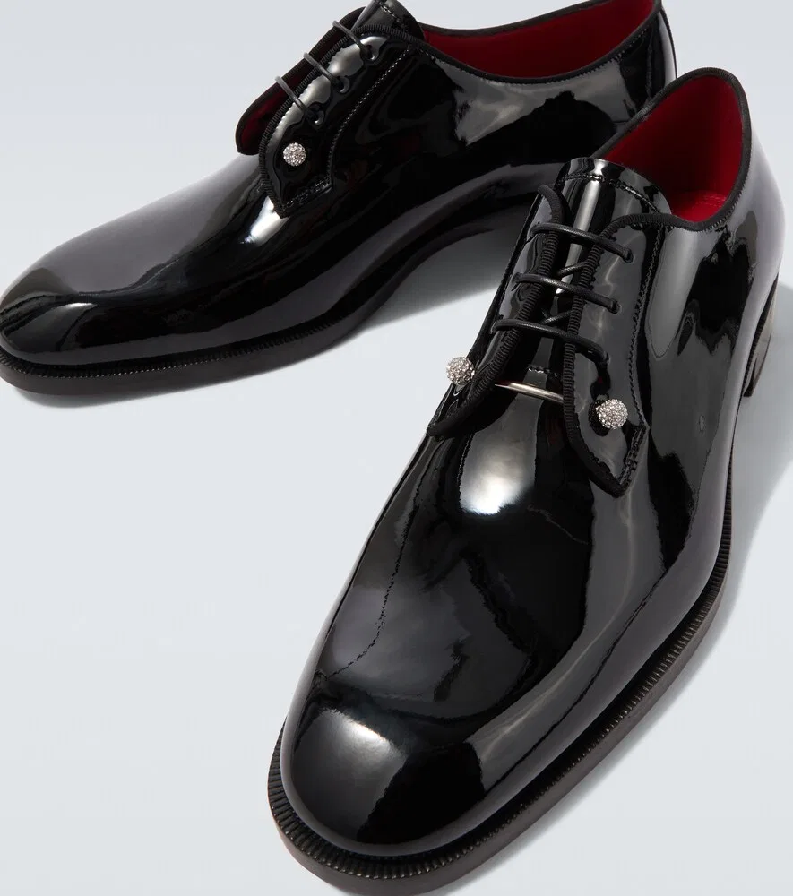 Лакированные туфли-дерби Chambeliss Christian Louboutin, черный — фото 3