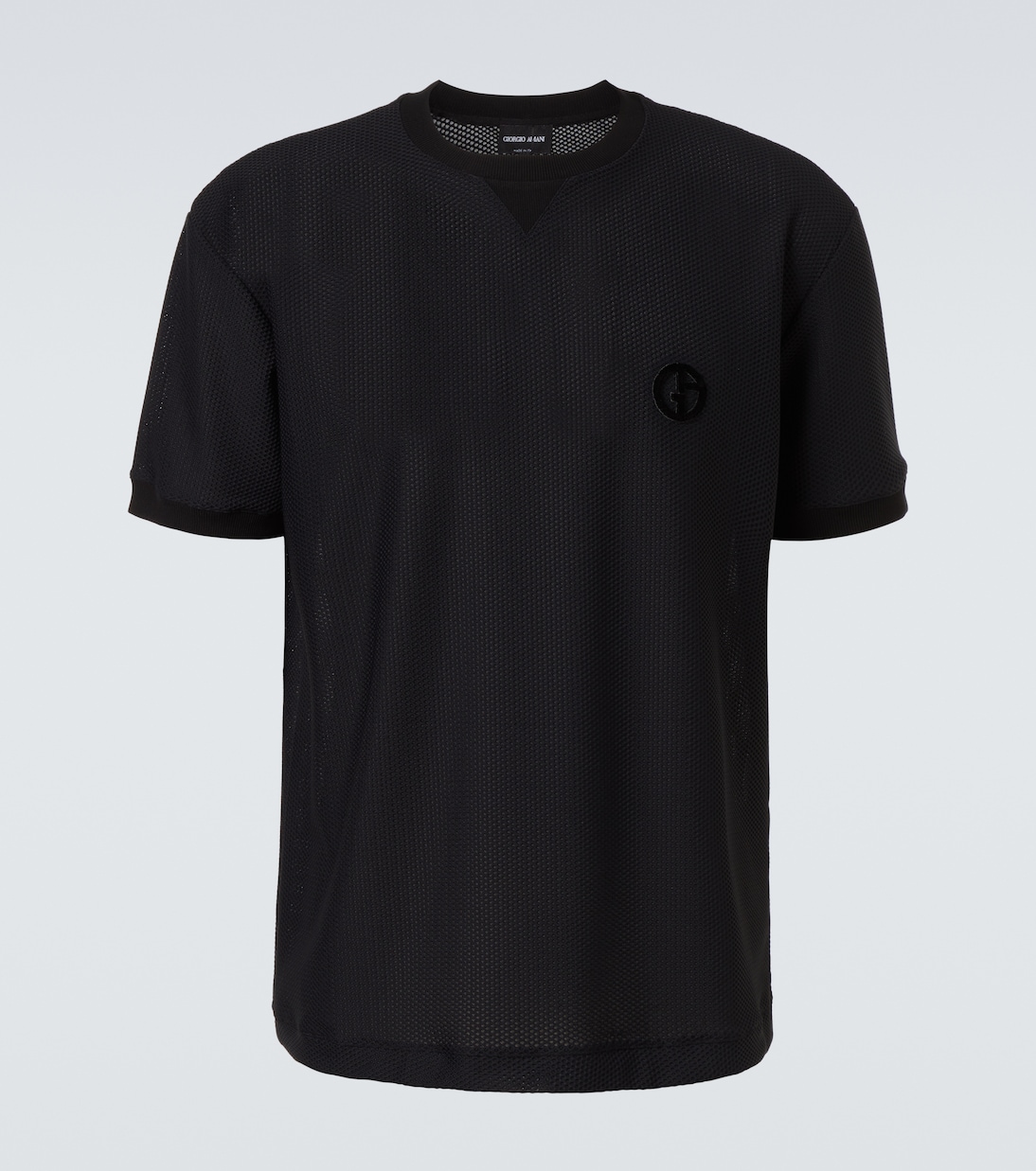 

Футболка из джерси Giorgio Armani, черный
