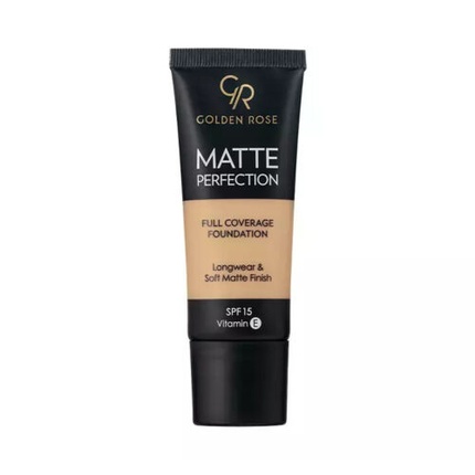 

Тональная основа Matte Perfection Full Coverage SPF15 35 мл N6 Golden Rose