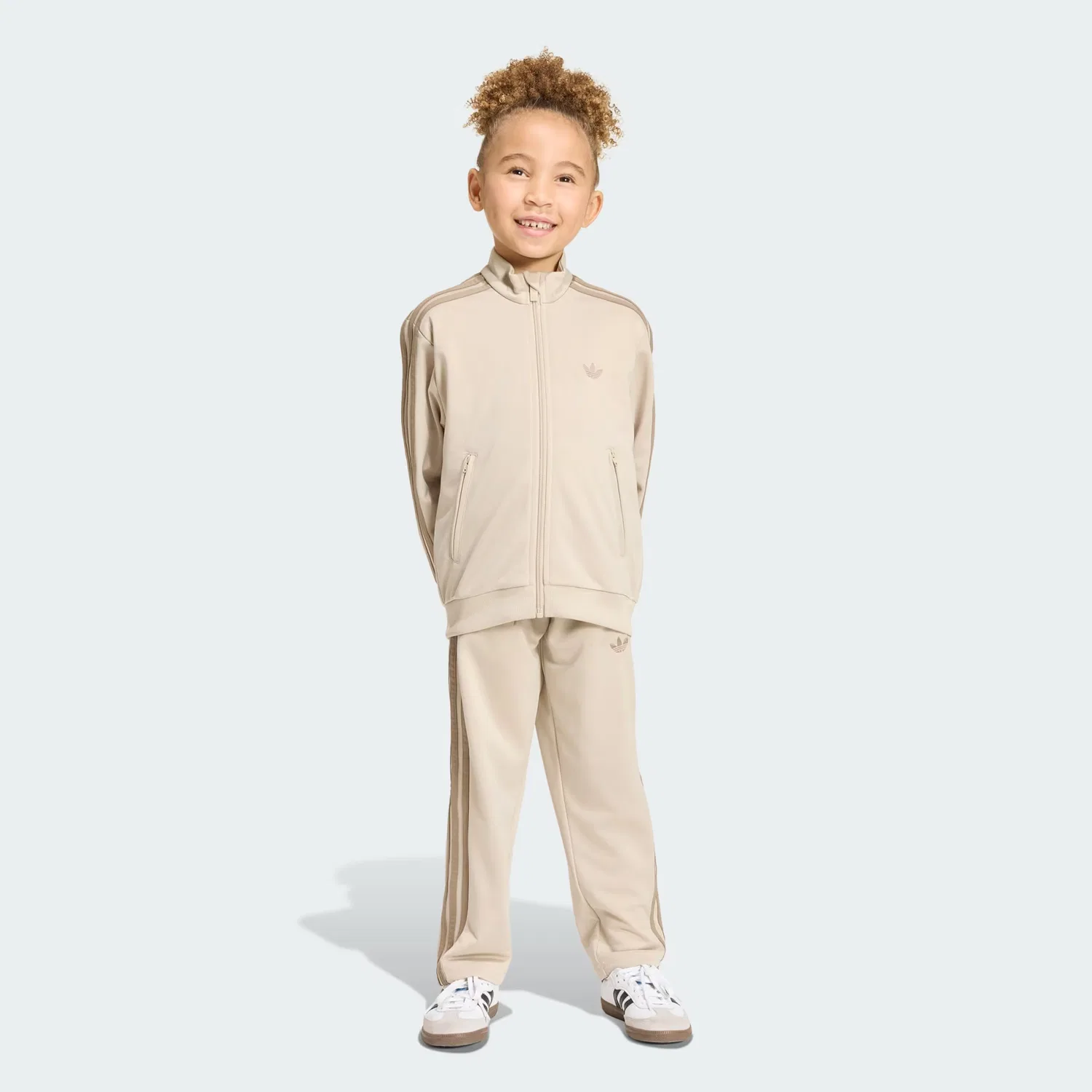 Спортивный костюм Adidas Originals Regular FIREBIRD бежевого цвета — фото 2