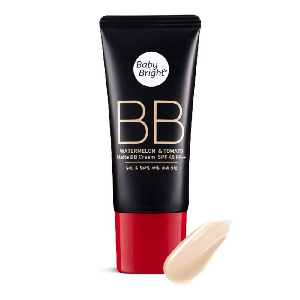 

Baby Bright Матовый BB-крем Watermelon Tomato SPF45 PA++ 30г. 21, Beige