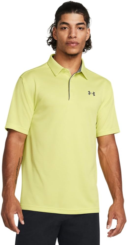 

Under Armour мужская поло для гольфа Tech, (727) Sonic Yellow/Pitch Gray, Желтый, Under Armour мужская поло для гольфа Tech, (727) Sonic Yellow/Pitch Gray