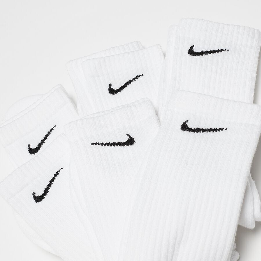 Мягкие носки для тренировок на каждый день (6 шт.) NIKE, цвет white/black — фото 2