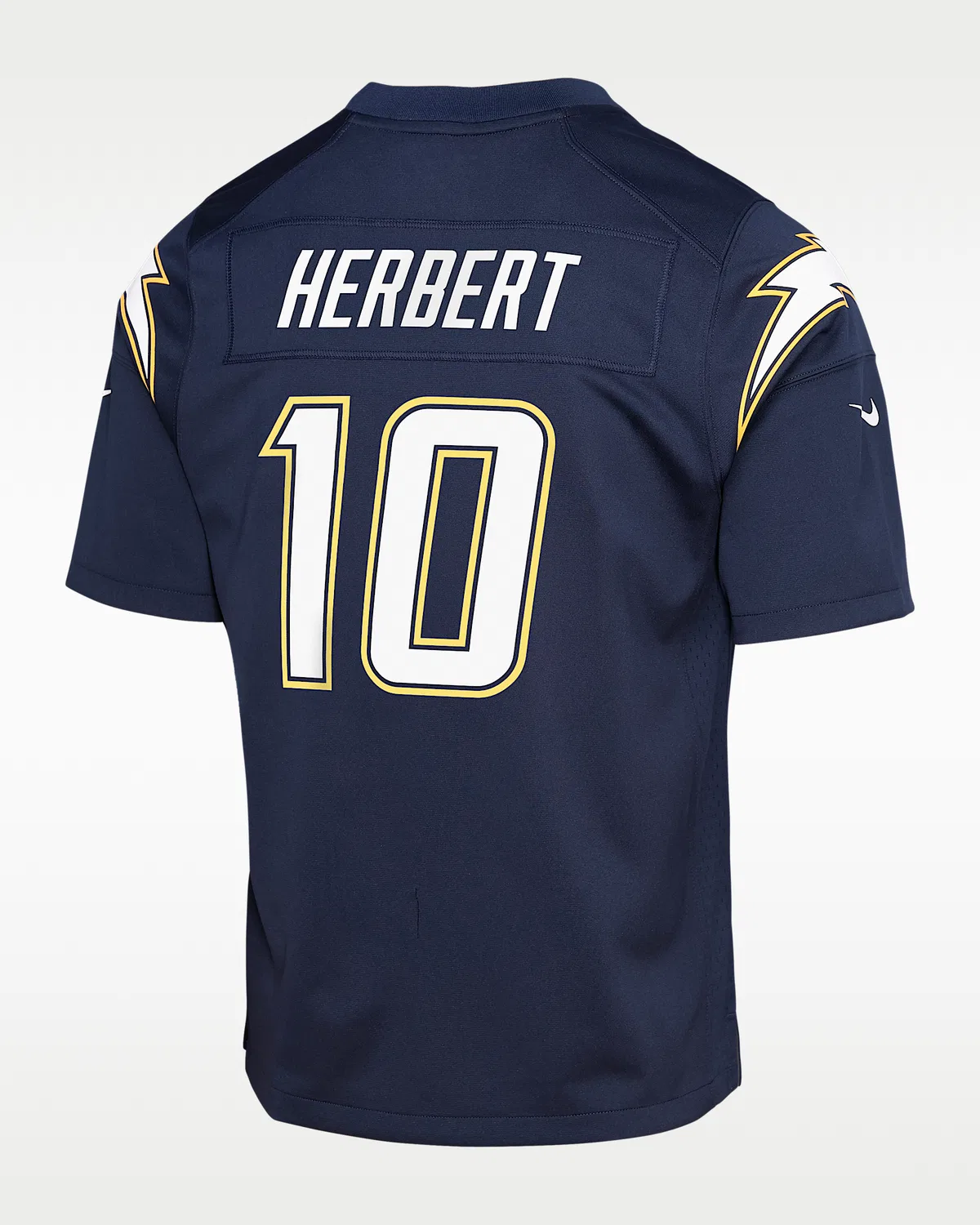 Детская игровая майка Nike NFL Justin Herbert Los Angeles Chargers, Navy — фото 2