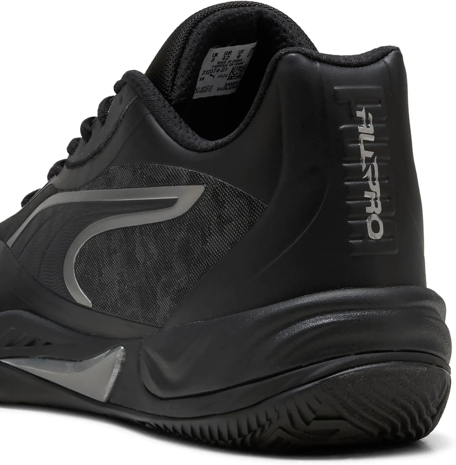Кроссовки для легкой атлетики PUMA Unisex All-pro Nitro, черный/серебряный — фото 3