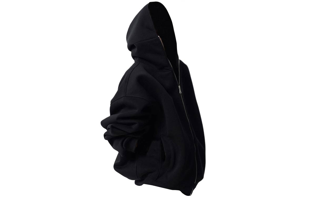 

Толстовка Unisex Hooded Moderate Cardigan ZIAREL, черный