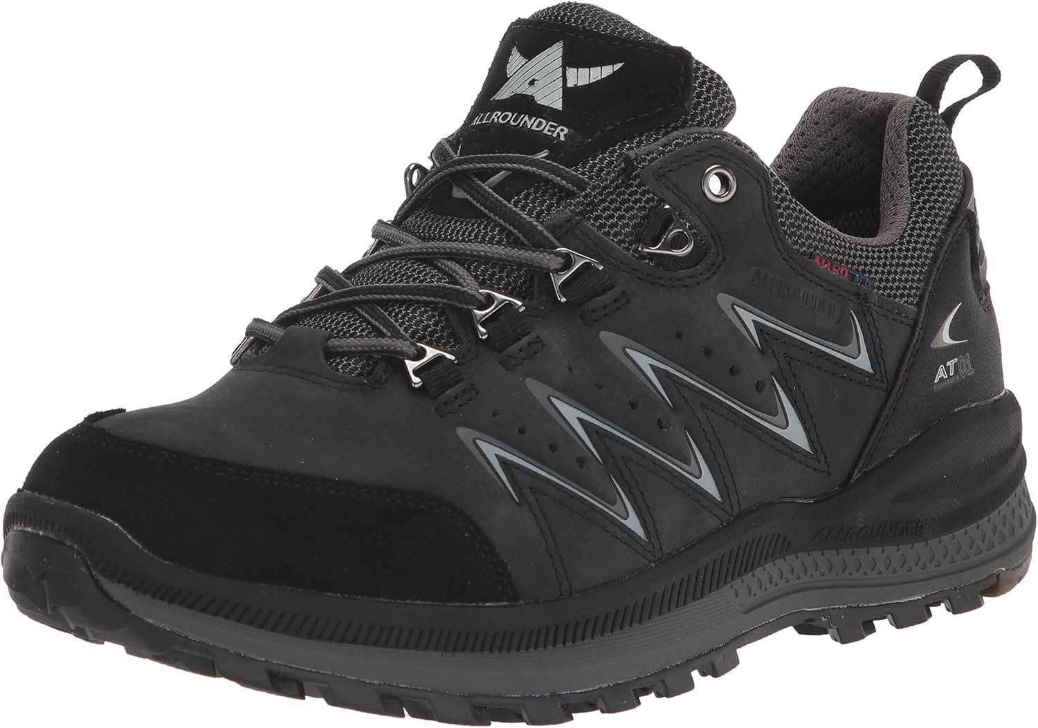 

Кроссовки Allrounder от Mephisto для мужчин, модель Rake Off-tex Allrounder By Mephisto, черный
