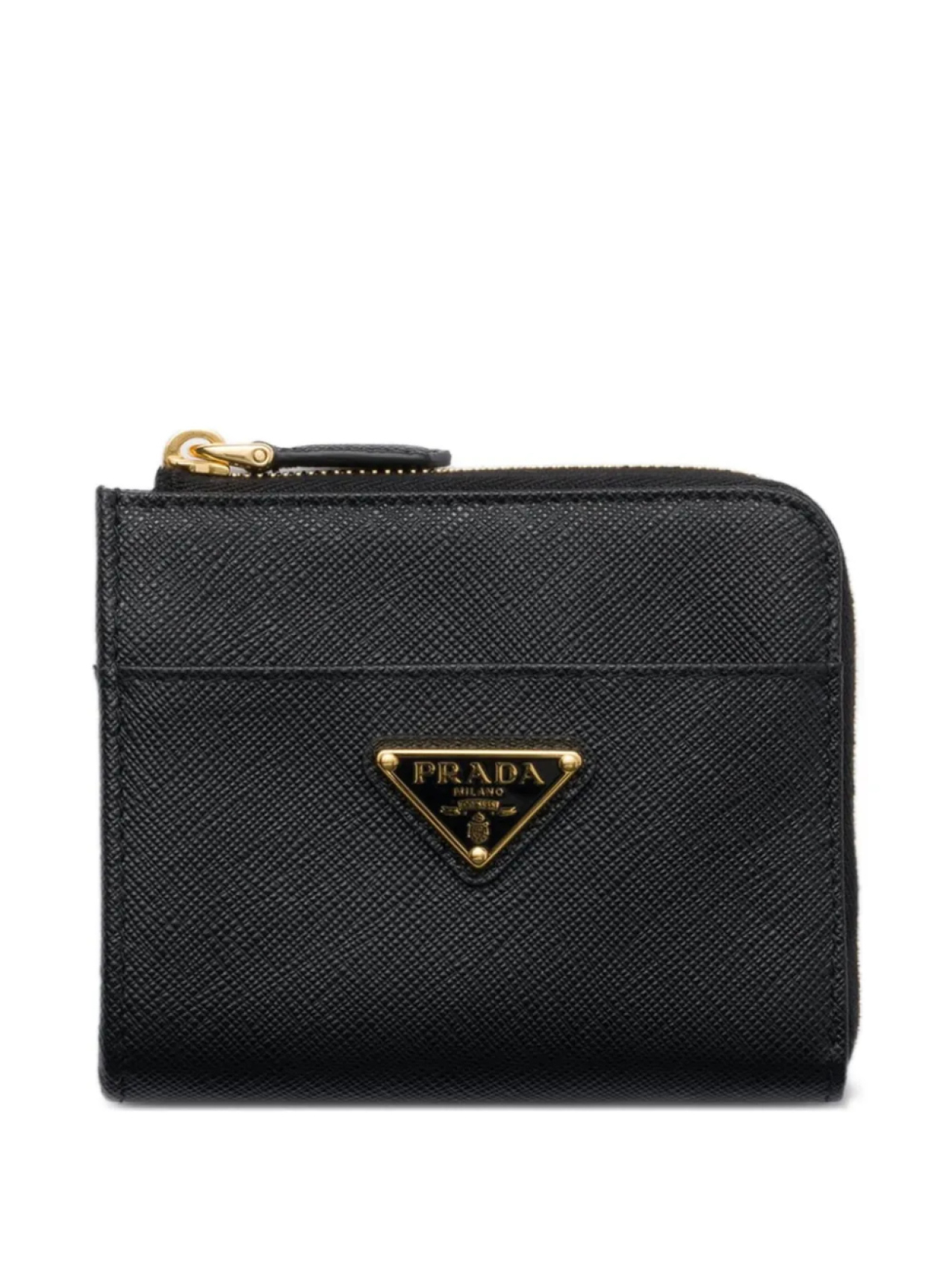 

Prada маленький кошелек с логотипом, черный