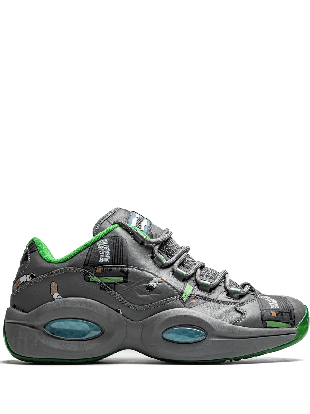 

Кроссовки Question Low REEBOK, серый