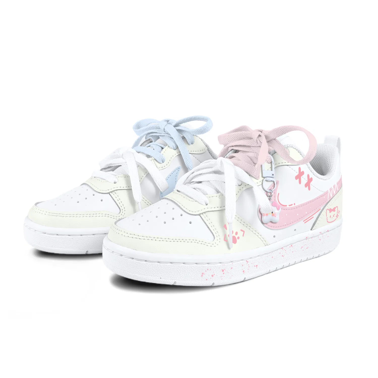 Кроссовки детские Nike Court Borough Soft белые