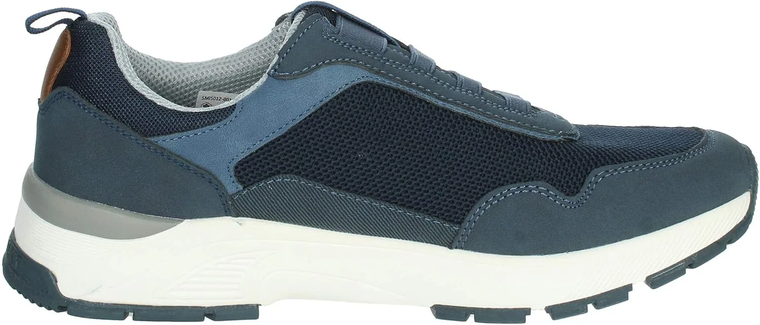 Мужские кроссовки Lumberjack SMI5012-001 Travis II Trainers Navy — фото 4