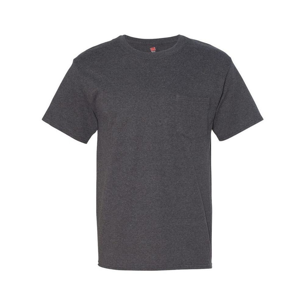 

Футболка с простым карманом Beefy-T Floso, цвет Charcoal Heather