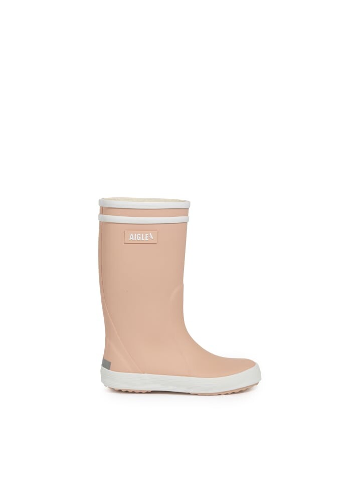 Резиновые сапоги AIGLE, цвет rosa/weiß