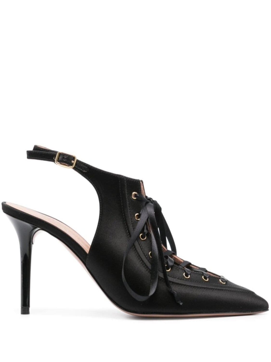 

Malone Souliers туфли Alessandra 85 со шнуровкой, черный