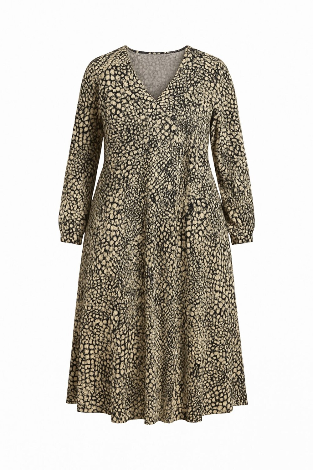 

Shape Of You Платье в бежевом и черном цветах