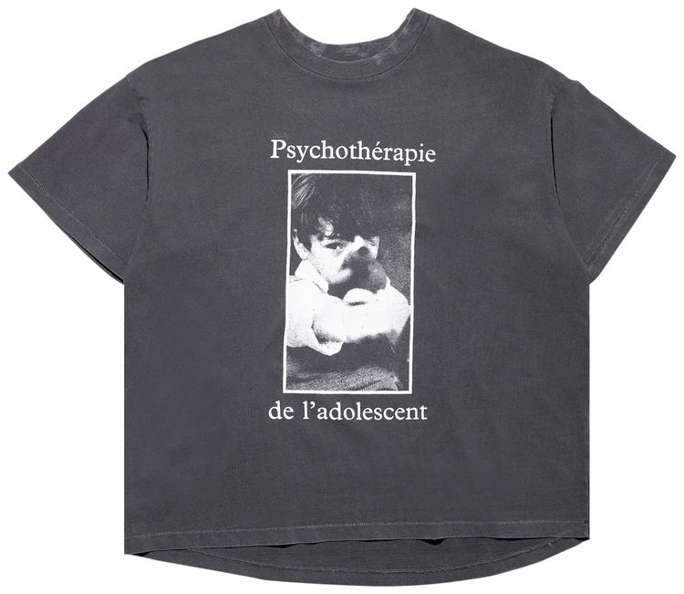 

Футболка Enfants Riches Deprimes PsychothéRapie De L'aDolescent Enfants Riches Déprimés, черный