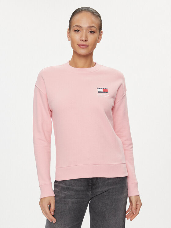 

Толстовка свободного кроя Tommy Jeans, розовый