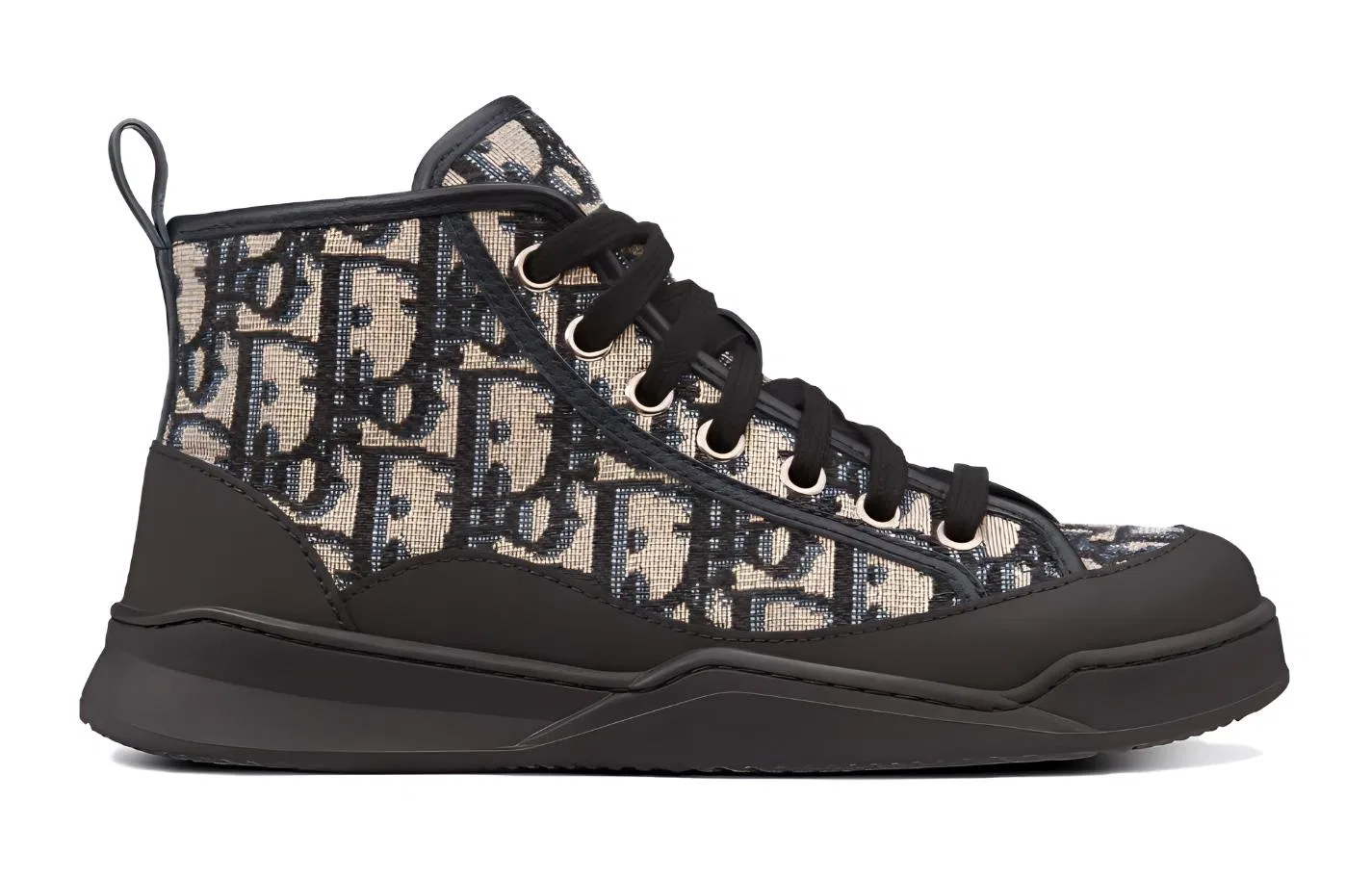 Кроссовки для скейтбординга Diorizon High Top детские Dior черные — фото 3