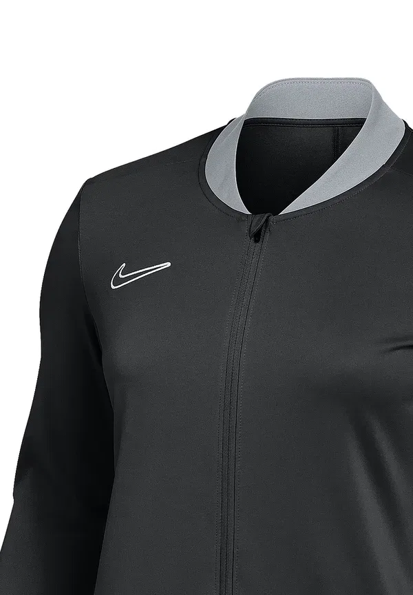 Куртка тренировочная Nike Performance Fussball team academy, черно-серая — фото 3
