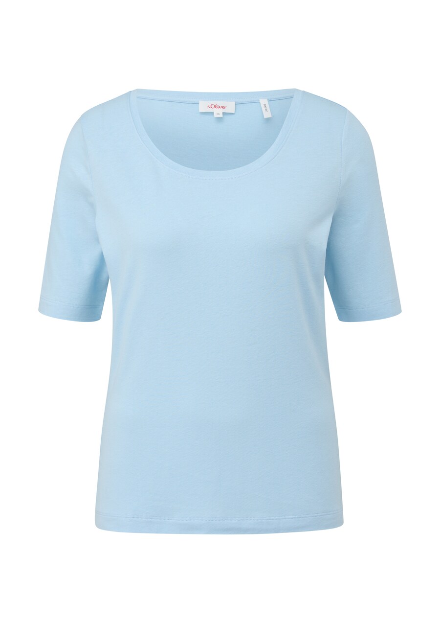 

Футболка s.Oliver Shirt, небесно-синий