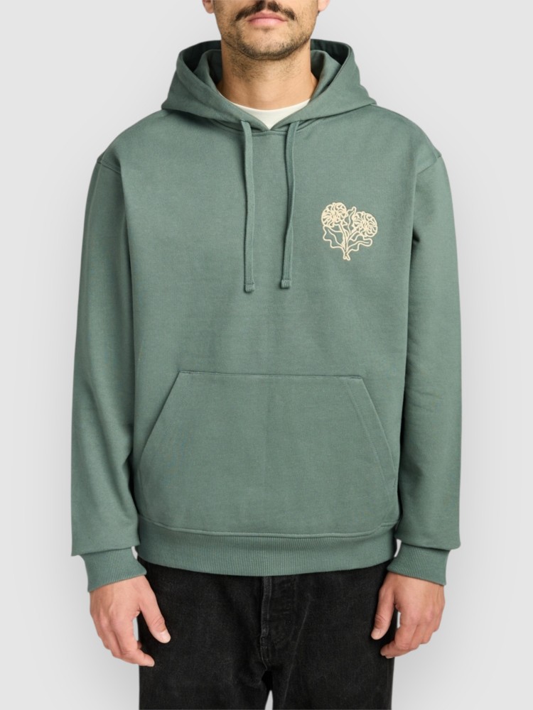 

Худи RVCA Flower Balance Hoodie, balsam green