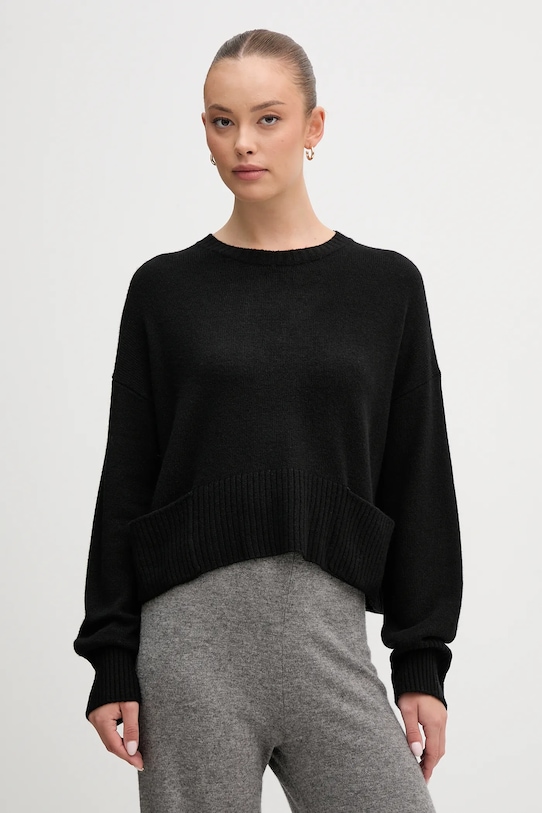 

Свитер из смесовой шерсти United Colors Of Benetton, черный