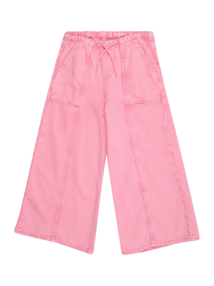 

Джинсы с широкими штанинами GAP, розовый