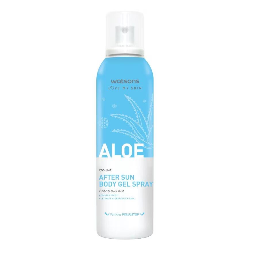 

Watsons Love My Skin Алоэ Охлаждающий гель-спрей для тела после загара 90 мл, White