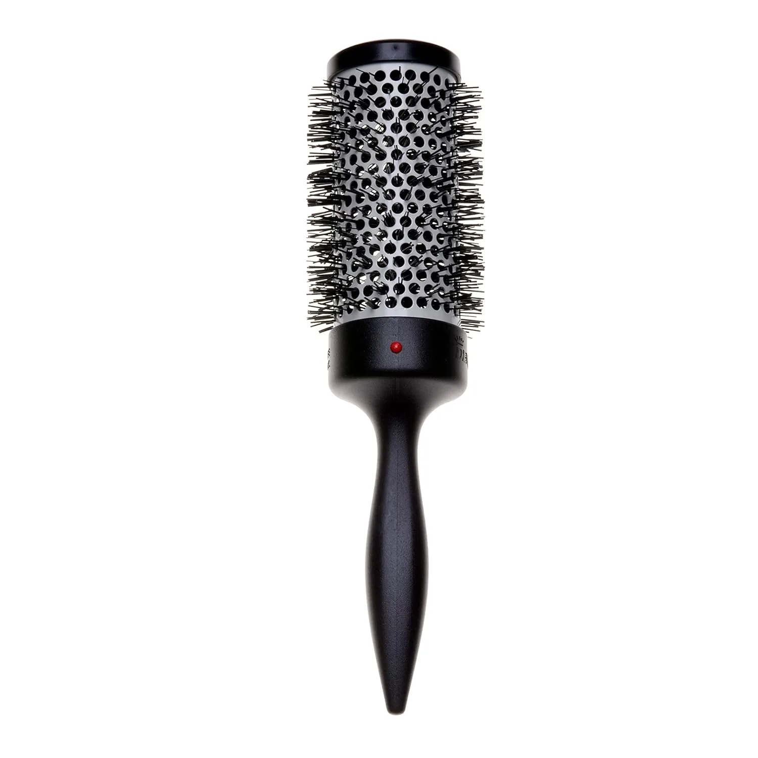 Denman Thermo Ceramic Hourglass Hot Curl Brush - термощетка для укладки волос с керамическим покрытием, создание локонов, выпрямление, объем и прикорневой подъем, Gray Большой, large 1.9 inch