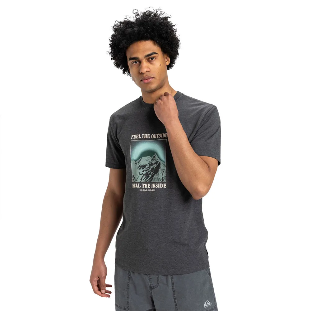 

Футболка с коротким рукавом Quiksilver Feel The Outside, серый